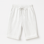 Pantalon capri aéré avec taille élastique pour femmes | Lotte