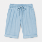 Pantalon capri aéré avec taille élastique pour femmes | Lotte