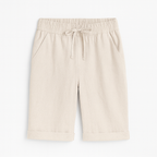 Pantalon capri aéré avec taille élastique pour femmes | Lotte