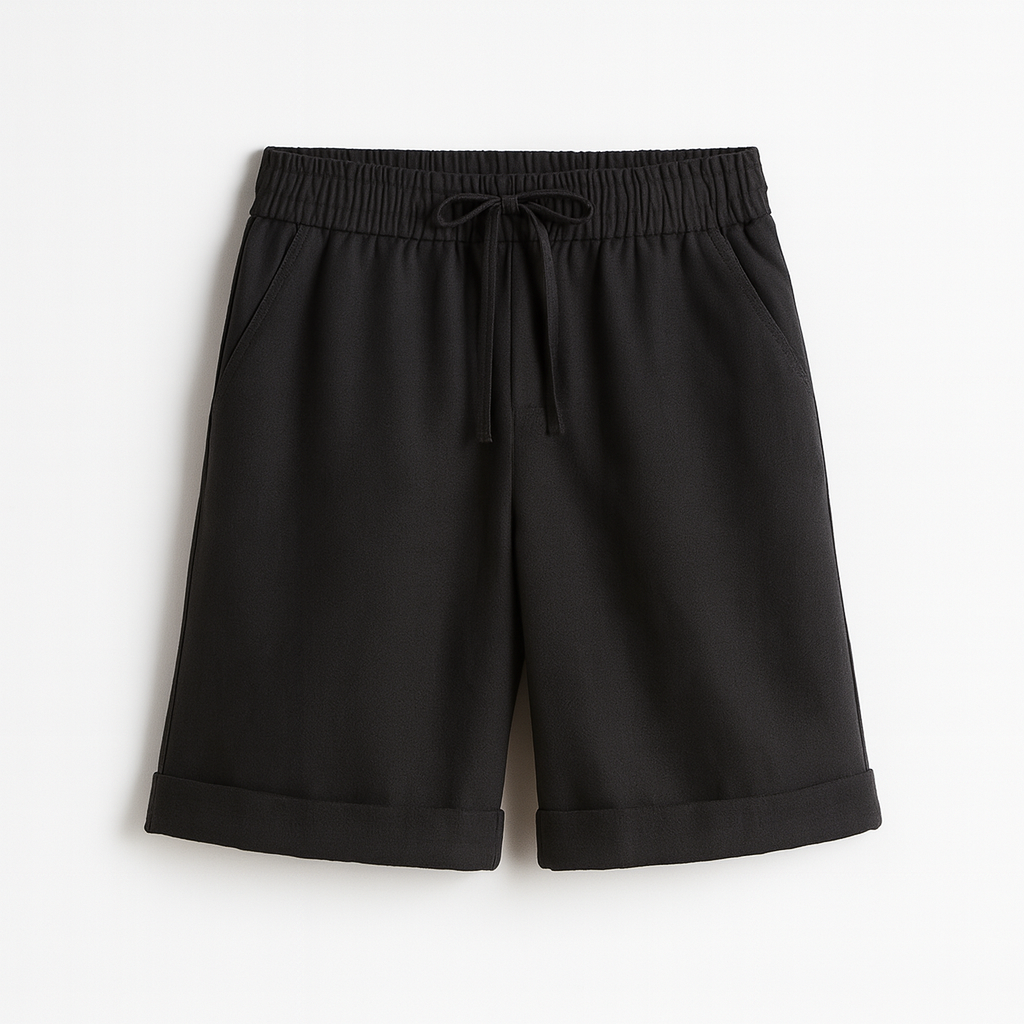 Pantalon capri aéré avec taille élastique pour femmes | Lotte