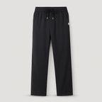 Black Men's classic linen trousers