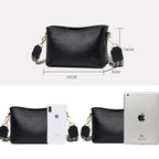 Petit sac à bandoulière pour femmes avec large sangle pour guitare