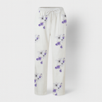 Pantalon élégant en coton et lin