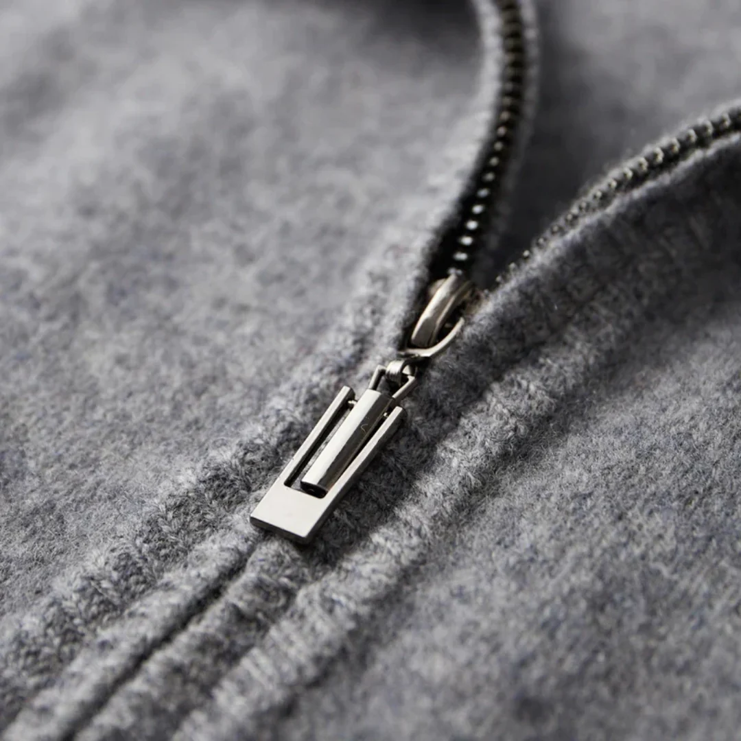 Cardigan classique en laine pour hommes