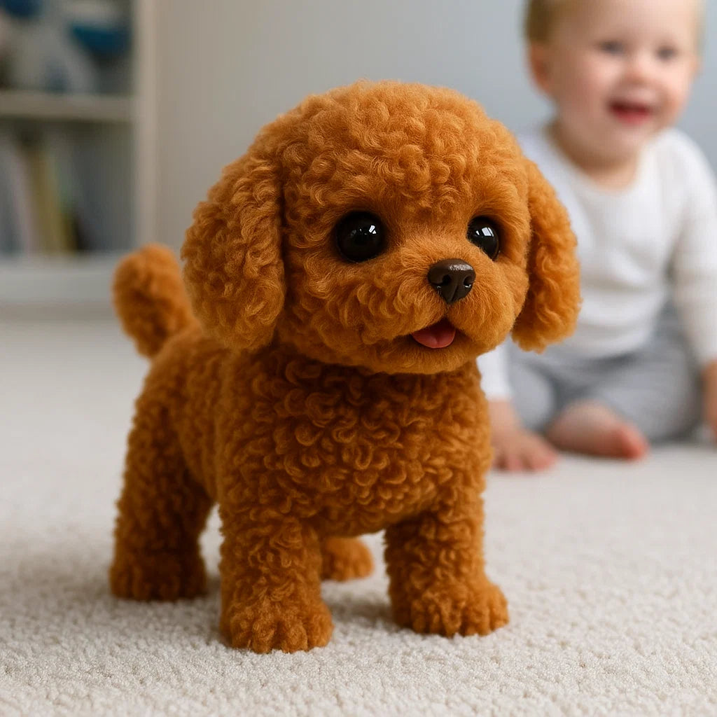 Interactive Plush Puppy Toy | Soft and Eco-Friendly Companion for All Ages
