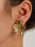 Rianne Flower Blossom Gold Earrings
