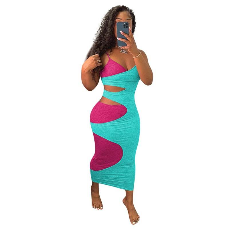 Robe Sexy découpée