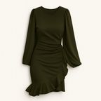 Dark Green Dress
