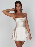 Satin slip dress