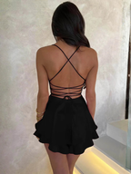 Satin slip dress