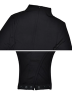 Robe satin manches longues