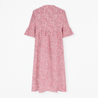 Robe à imprimé floral pour femme - Coupe mi-longue