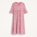 Robe à imprimé floral pour femme - Coupe mi-longue