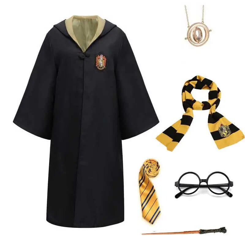 HogwartsMagic - Costume complet de Harry Potter avec accessoires