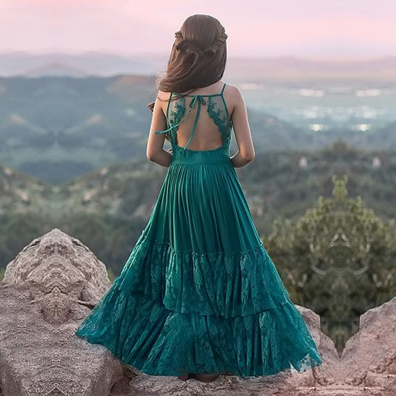 Green Princess Dress