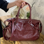 SEWY - Vintage Leather Satchel Handbag