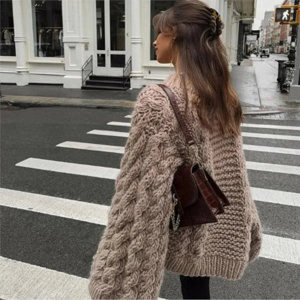 Mia - Oversized Sweater for Women - Elegant Knit Sweater