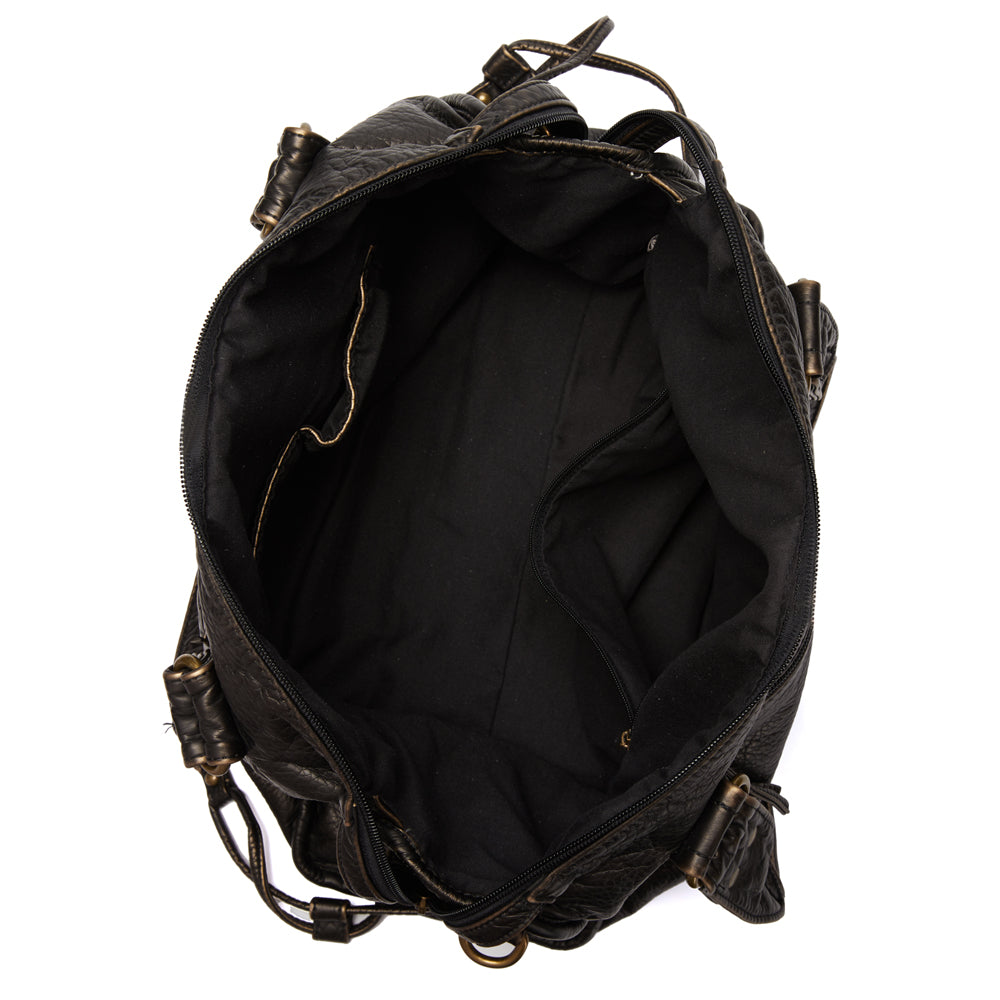 Sac à Main Noir pour les Cours - RACHEL
