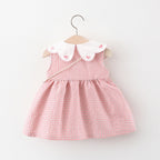 Robe Princesse Bébé Col Festonné