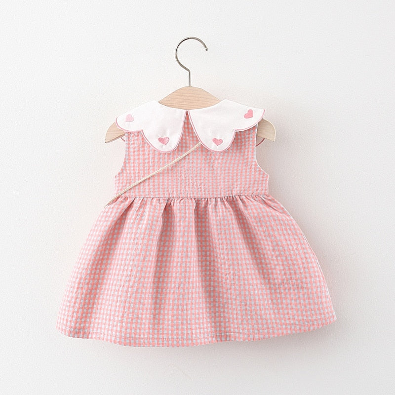 Robe Princesse Bébé Col Festonné