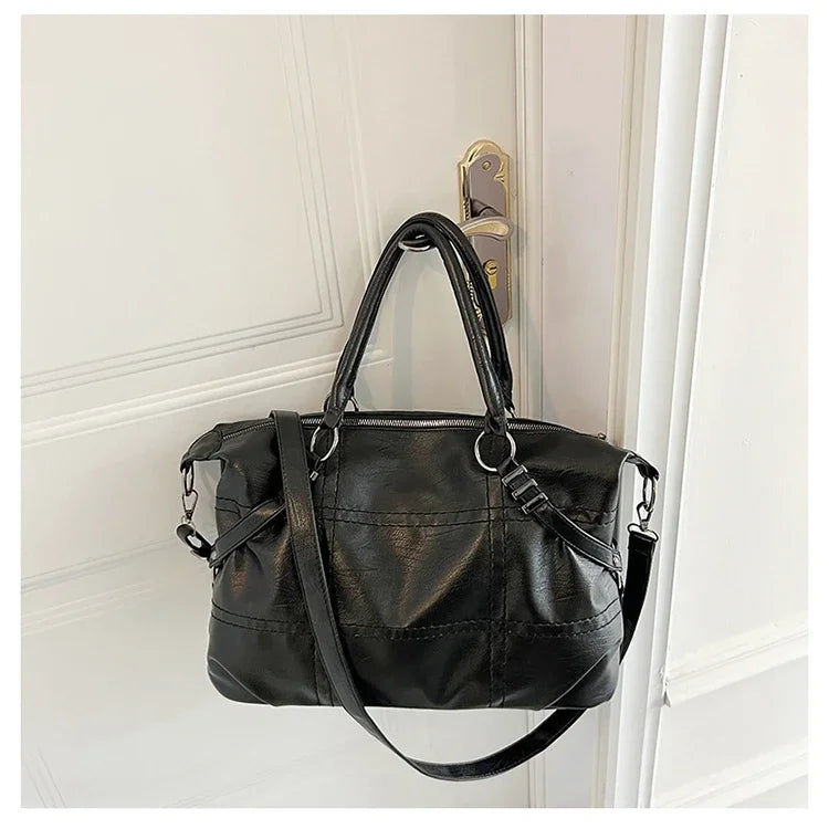 SEWY - Vintage Leather Satchel Handbag