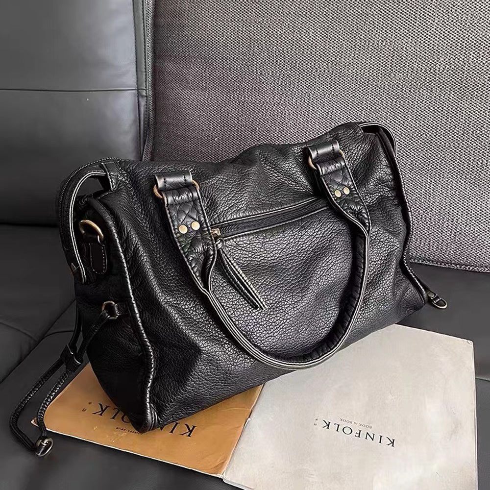 Sac à Main Noir pour les Cours - RACHEL