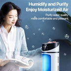 CoolBreeze Mini - Refroidisseur d'air USB 3 en 1 avec réservoir d'eau de 300 ml