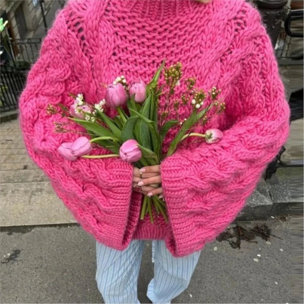 Mia - Oversized Sweater for Women - Elegant Knit Sweater