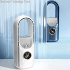 CoolMist 3-in-1 Bladeless Fan & Air Purifier - Silent, with UV & Ionizer
