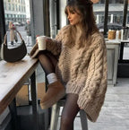 Mia - Oversized Sweater for Women - Elegant Knit Sweater