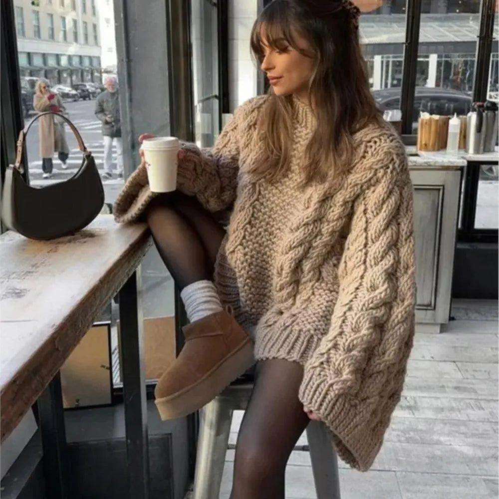 Mia - Oversized Sweater for Women - Elegant Knit Sweater