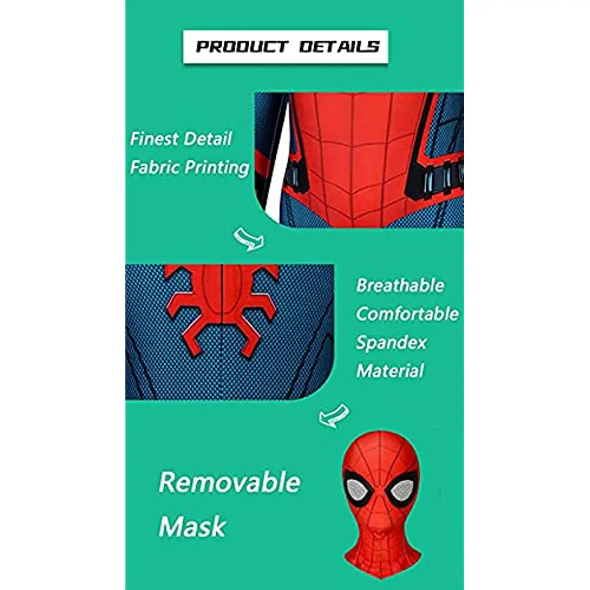 Costume Spider-Man - Tenue de super-héros pour enfants