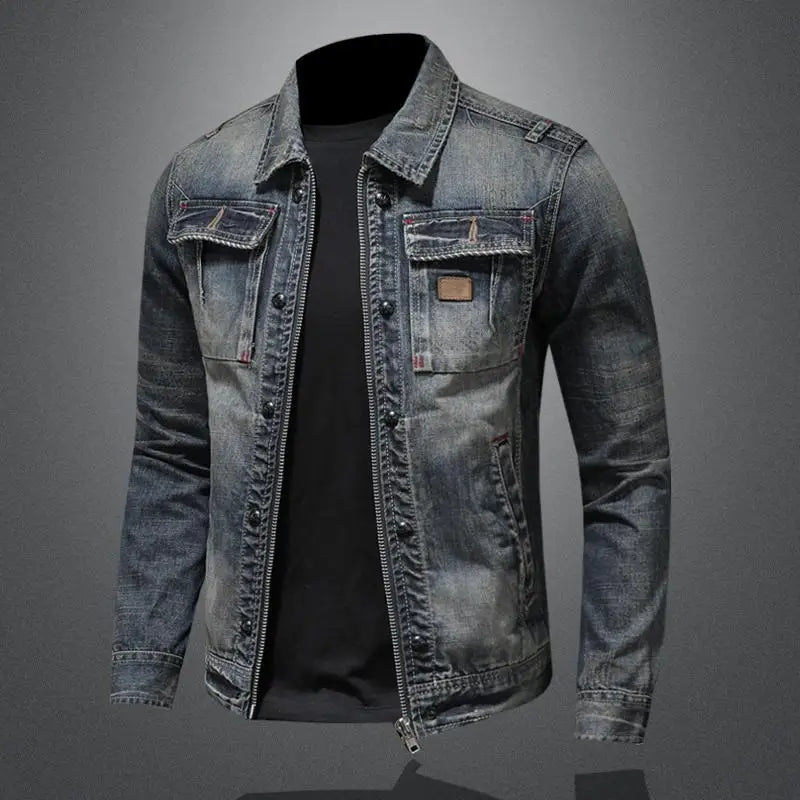 Antoine – Retro denim jacket for an autumnal vintage look