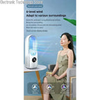 CoolMist 3-in-1 Bladeless Fan & Air Purifier - Silent, with UV & Ionizer