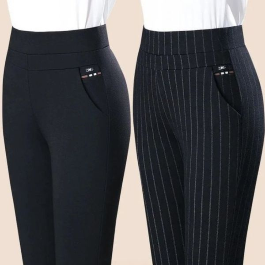 Leggings taille haute extensibles avec fausses poches