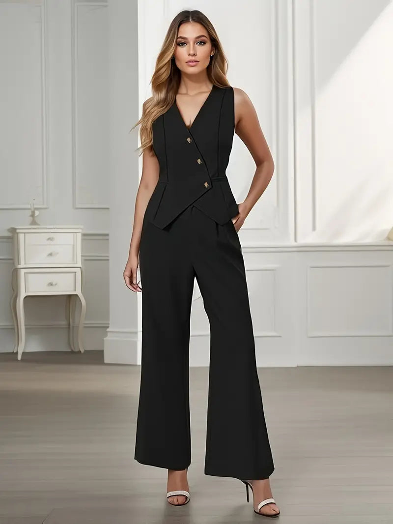 Sophie | Ensemble pantalon élégant - Automnal, stylé et polyvalent