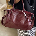 SEWY - Vintage Leather Satchel Handbag