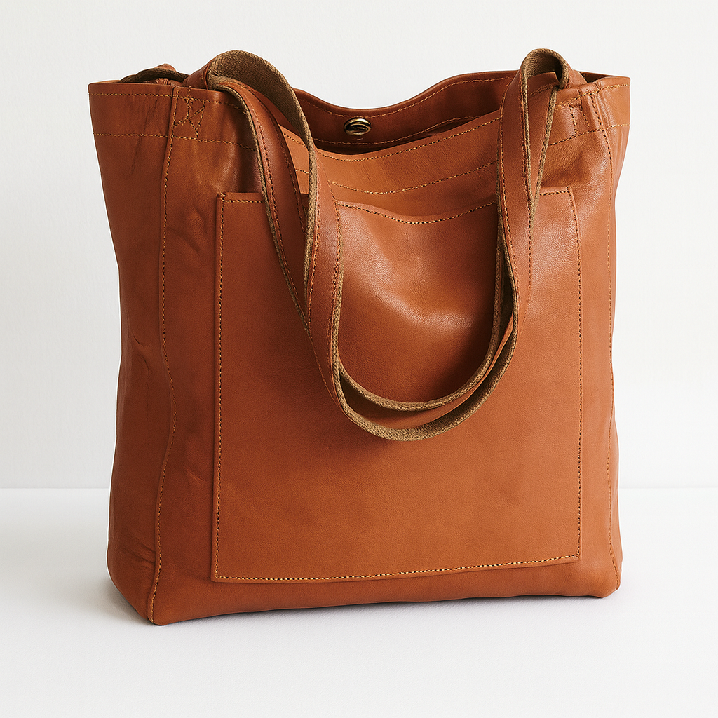 Sac de style vintage de grande capacité avec lanière amovible