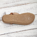 Sandales orthopédiques avec griffes et bandes ajustables - Femme