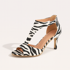 Zebra Women's Orthopedic Heel Sandals