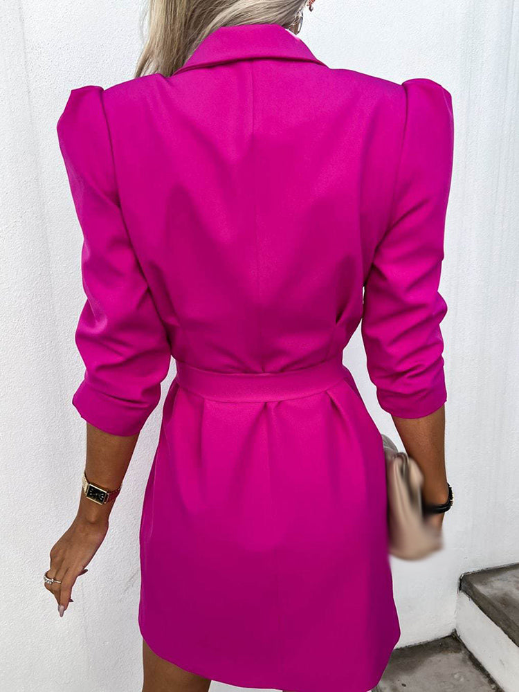 Robe blazer automnale pour femme