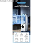 CoolMist 3-in-1 Bladeless Fan & Air Purifier - Silent, with UV & Ionizer