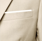 Costume homme beige 3 pièces style classique en polyester - parfait pour mariages et affaires automnales