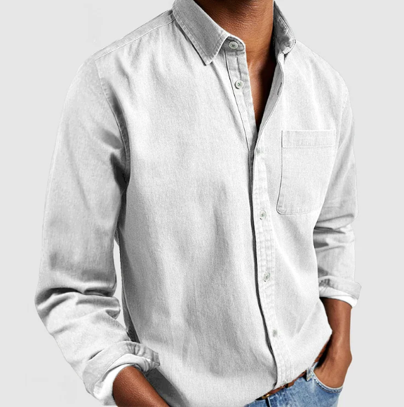 Gualtiero | Chemise en coton pour l'automne