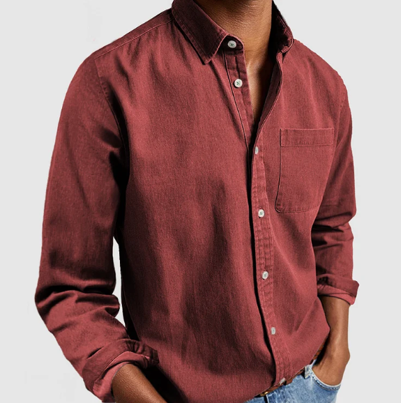 Gualtiero | Chemise en coton pour l'automne