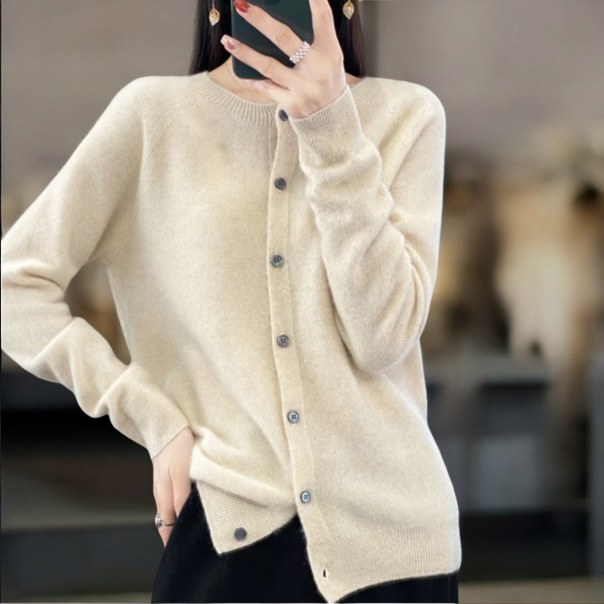 Anna | Cardigans en laine mérinos