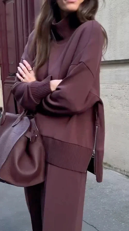 Ensemble de détente Lina pour femme – Tenue de détente élégante et confortable