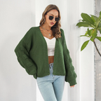 Luxurious warm long-sleeved women's sweater