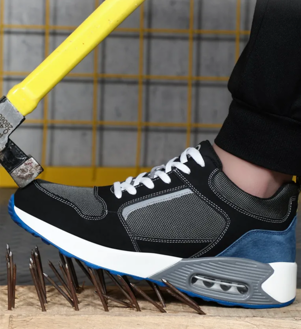 Chaussures de travail orthopédiques | Chaussures de sécurité unisexes avec nez en acier
