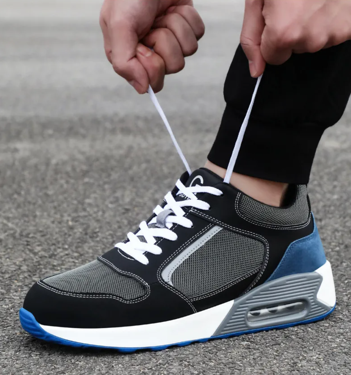 Chaussures de travail orthopédiques | Chaussures de sécurité unisexes avec nez en acier